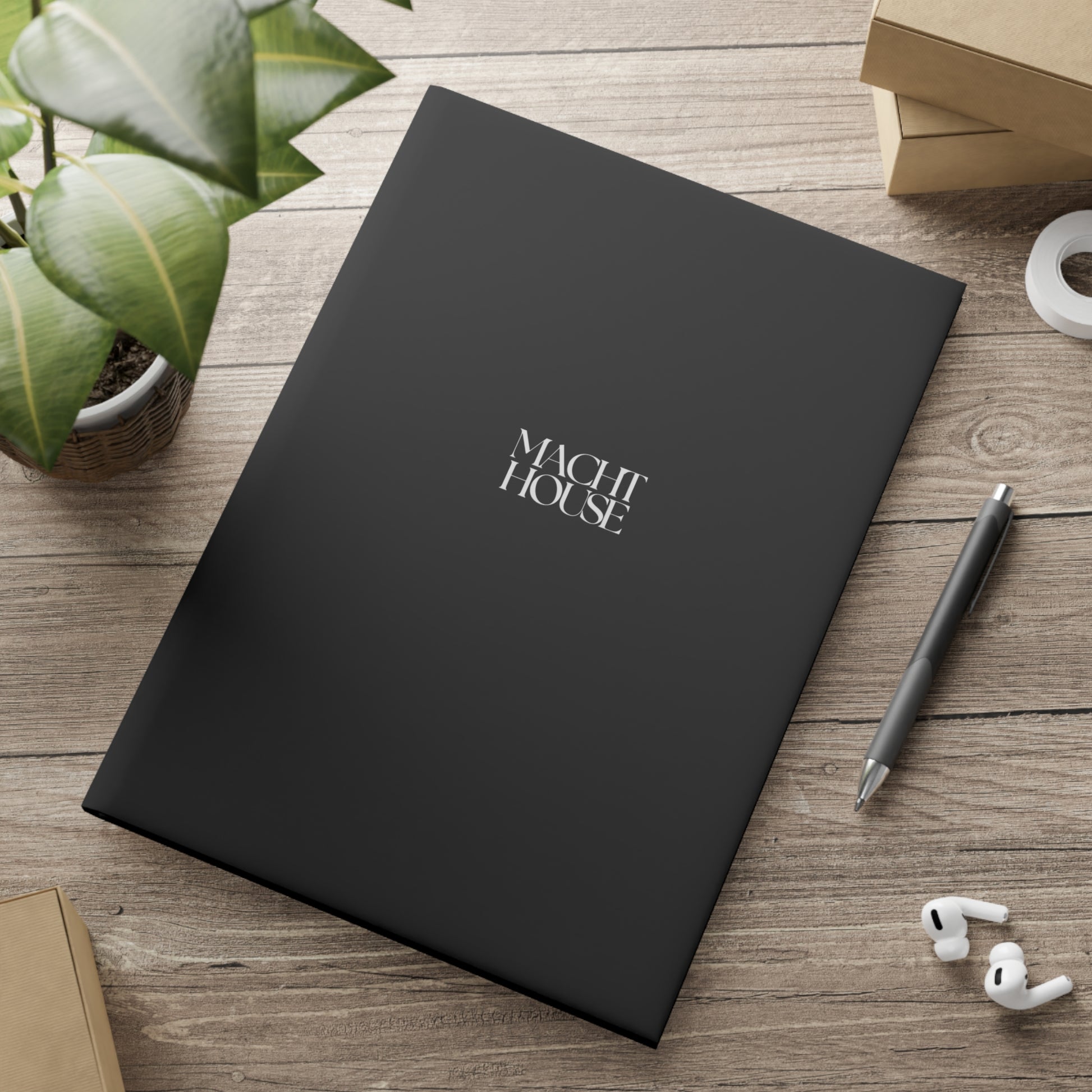 Macht House Cushion Hardcover Notebook